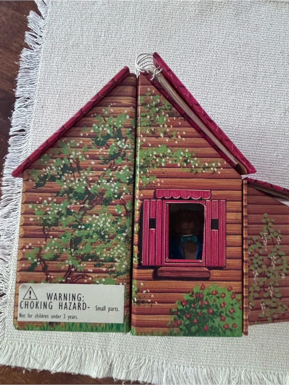 Walter Foster Goldilocks and The Three Bear book Playhouse & Figures 1999